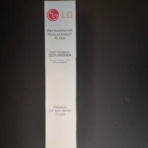 Genuine LG Refrigerator Replacement Filter Ice & Water Part #5231JA2006A New